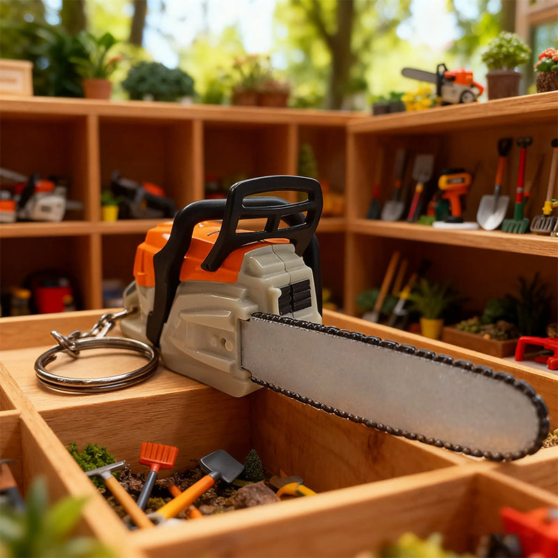 🔥LAST DAY 49% OFF🔧 Chainsaw Keychain | Portable Chainsaw Key Ring