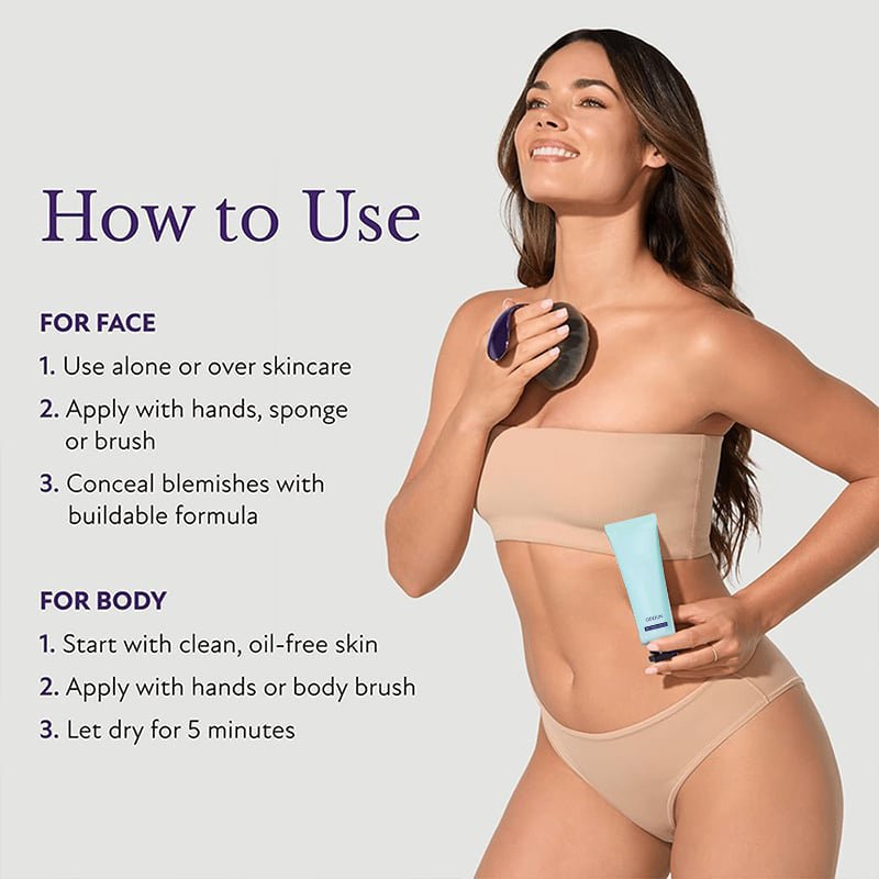 All-in-one moisturizer, concealer & coverage 💧✨ Lightweight & waterproof