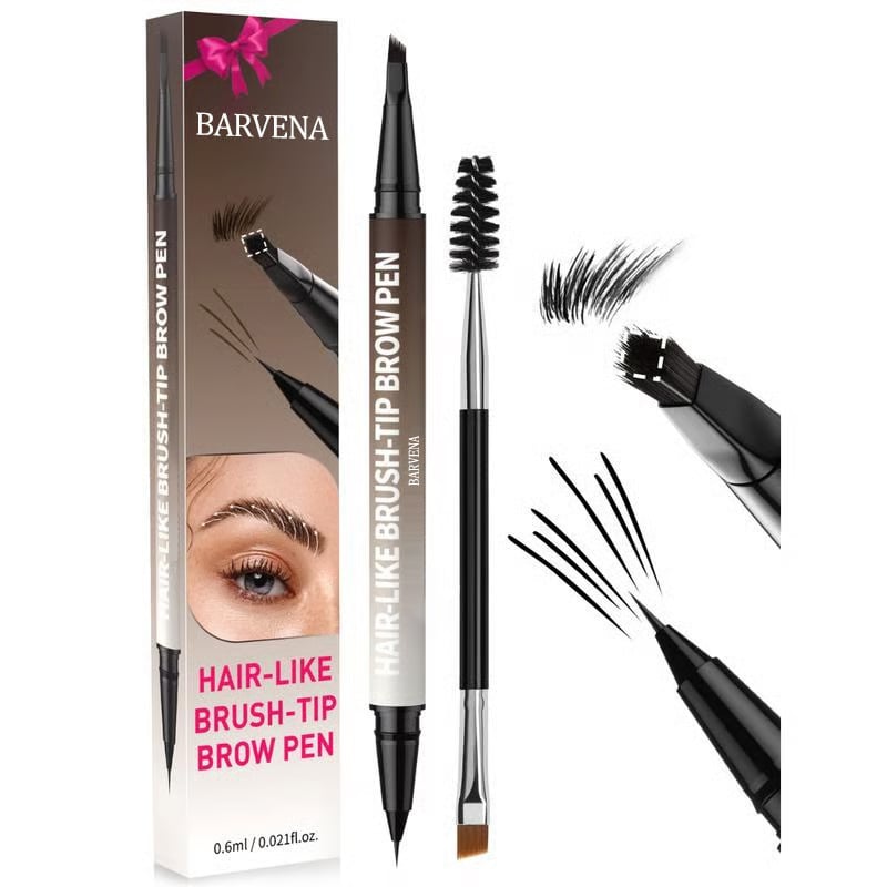 🌟 Achieve Perfect Brows –✨ 4D Brow Pen – For Natural, All-Day Eyebrow & Eyeliner Perfection! 💁‍♀