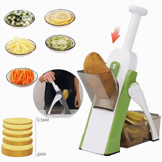 🔥LAST Day 70% OFF Sale Kitchen Chopping Artifact Vegetable Cutter Mandoline Slicer