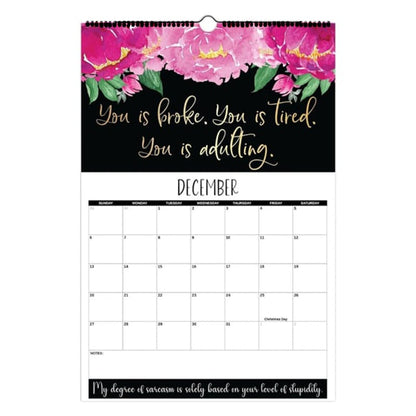 Here We F*cking Go Again: 2026 Swear Calendar for Tired-Ass Women