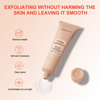 ODEIUN™ Purifying Exfoliating Gel for Acanthosis Nigricans, Exfoliation, Dark Spots, Skin Tags, and Eczema