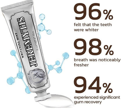⏰[Official Brand Store 24-Hours Promotion]" JEREMYTIS Ultra Whitening Mint Toothpaste✨"