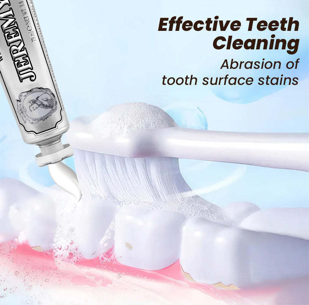 ⏰[Official Brand Store 24-Hours Promotion]" JEREMYTIS Ultra Whitening Mint Toothpaste✨"
