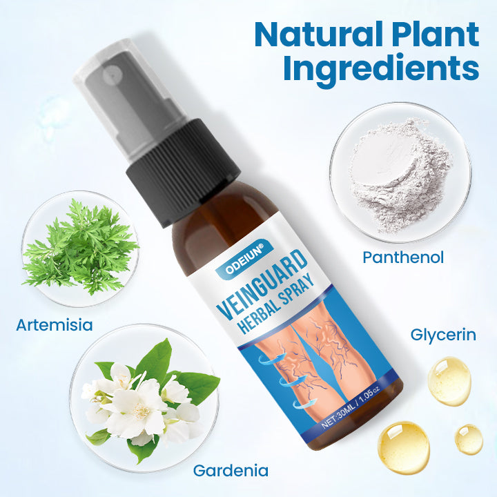 ODEIUN® VeinGuard Herbal Spray-✅ Clinically proven to eliminate varicose veins in just 7 days!