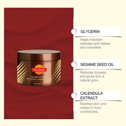 🔥2025 Summer Hot Sale- Gold Shimmer Intensive Tanning Gel