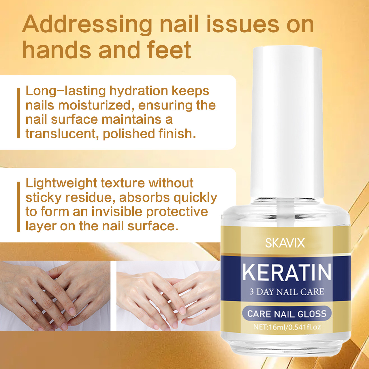 2026 Nail Recovery: Visibly Stronger Nails in 3 Days | Advanced Keratin & Aloe Care