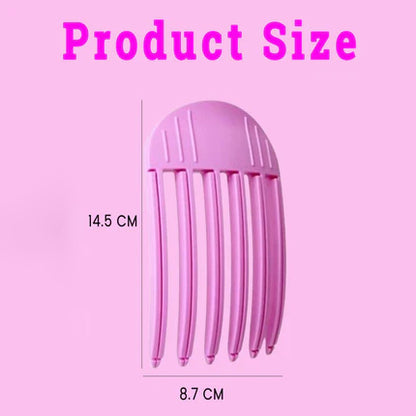 3/6 Teeth High Skull Artifact No Trace Hair Clip