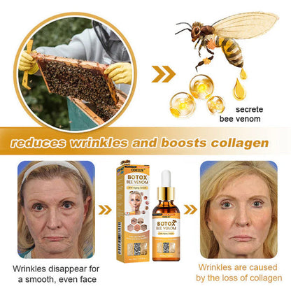 🎁Flash Sale - ODEIUN™ BOTOX Bee Venom Anti-Aging Serum - Suitable for all skin types🐝💎