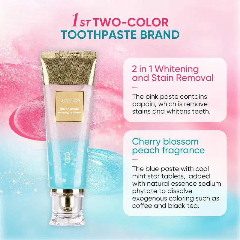 🔥Final 3 Hours: 60% OFF LOVILDS® Nicotinamide Whitening Toothpaste