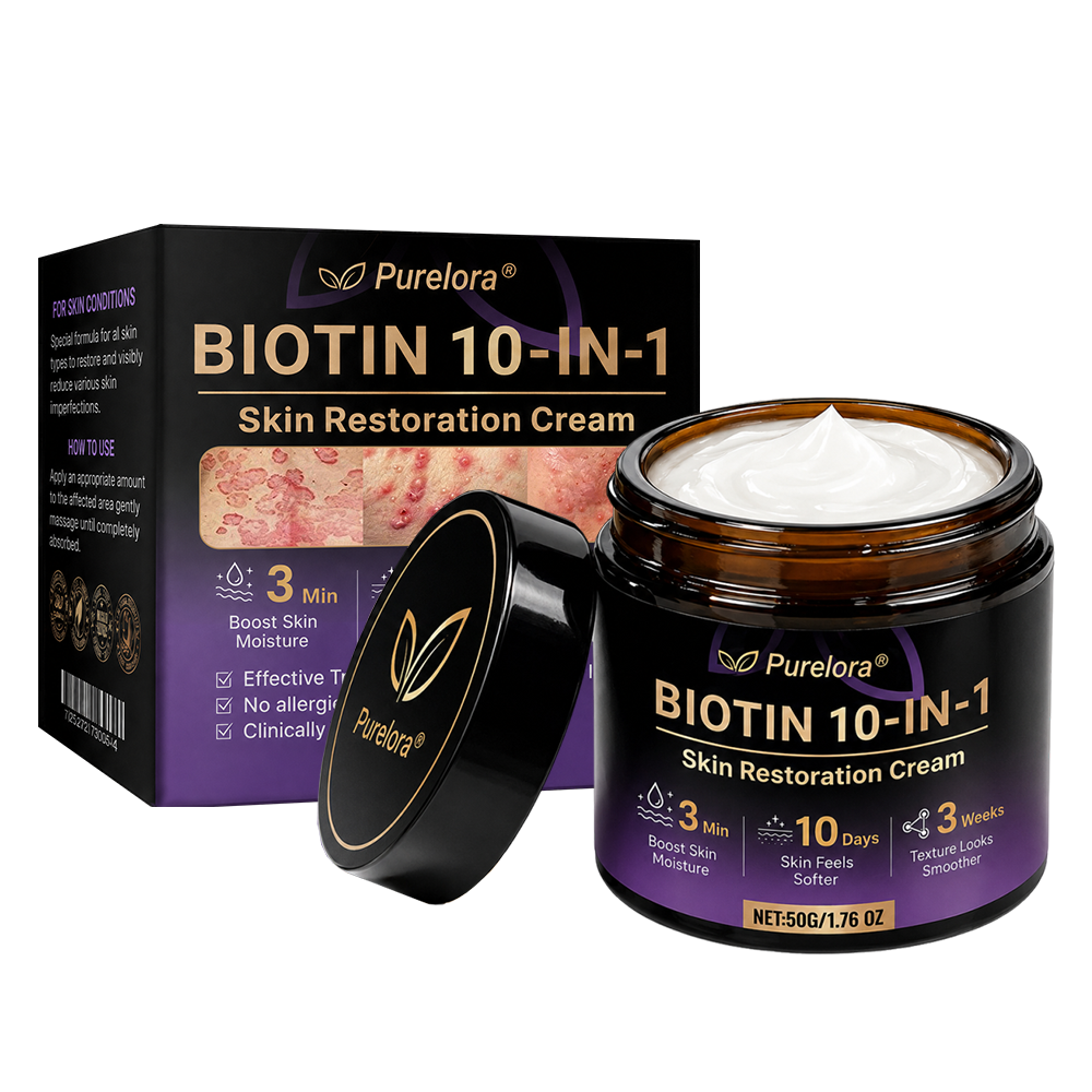 Made and Shipped from the US ODALIT® Biotin 10-in-1 Skin Repair Cream — Last Day of Sale: 75% Off
