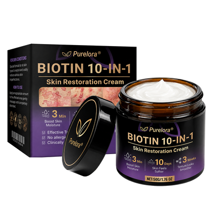 Made and Shipped from the US ODALIT® Biotin 10-in-1 Skin Repair Cream — Last Day of Sale: 75% Off