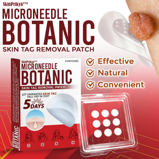 🌈SkinPrikyn™ MicroNeedle Botanic Skin Tag Removal Patch 🇺🇸 Made in the USA