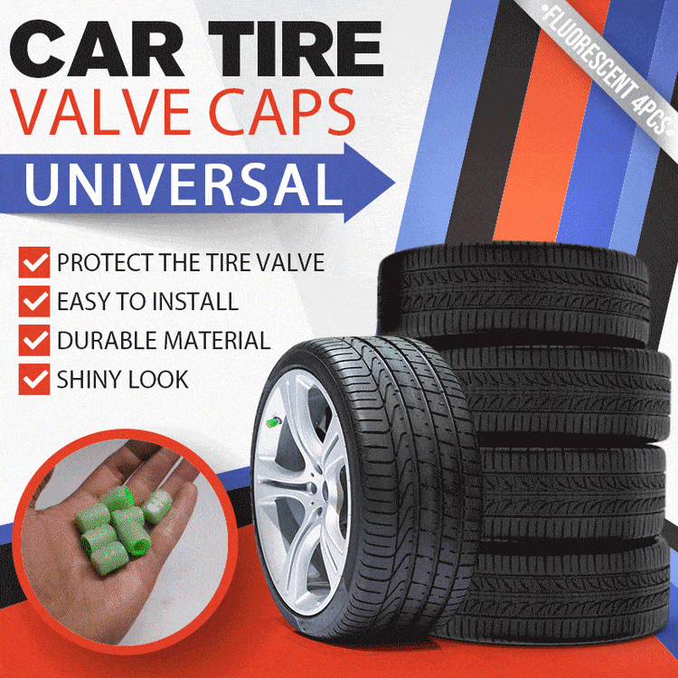 🚗Glow-in-the-Dark Tire Caps 💡
