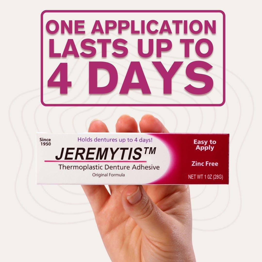 ⏰[Official Brand Store  ] JEREMYTIS™ Thermoplastic Denture Adhesive(✨BUY 2 GET 1 FREE🎁)