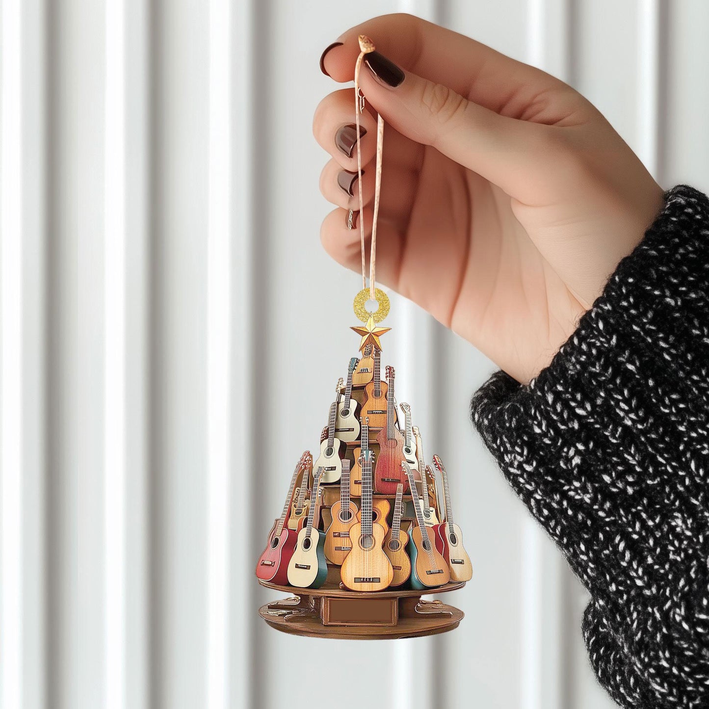 🎸🎵2026 New Arrivals-Rockin' Around The Guitar Christmas Tree Ornament