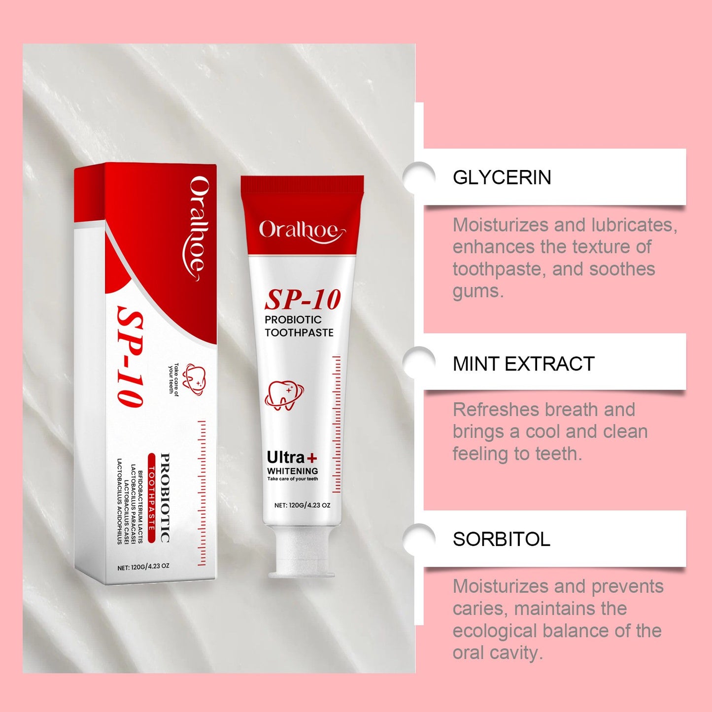 🏆Flash Sale⚡ 50K+ SOLD! Almost Gone-💥🔥 Super Probiotic Toothpaste Spring Mint Burst – Strengthens Enamel, Brightens Smile & Delivers Long-Lasting Freshness,Best Gifts