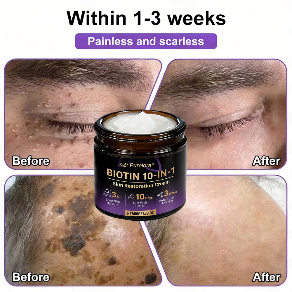 Made and Shipped from the US ODALIT® Biotin 10-in-1 Skin Repair Cream — Last Day of Sale: 75% Off