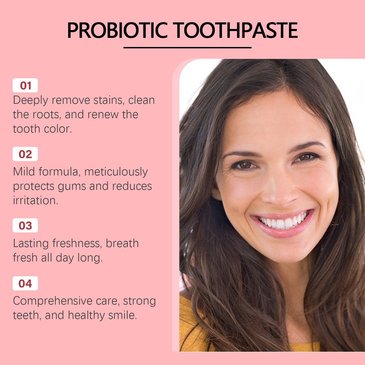 🏆Flash Sale⚡ 50K+ SOLD! Almost Gone-💥🔥 Super Probiotic Toothpaste Spring Mint Burst – Strengthens Enamel, Brightens Smile & Delivers Long-Lasting Freshness,Best Gifts