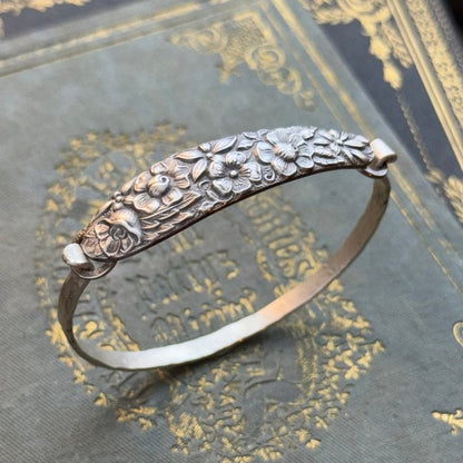 🔥LAST DAY 60% OFF✨Handmade Sterling Spoon Bangle - Crafted from Authentic Vintage Silverware