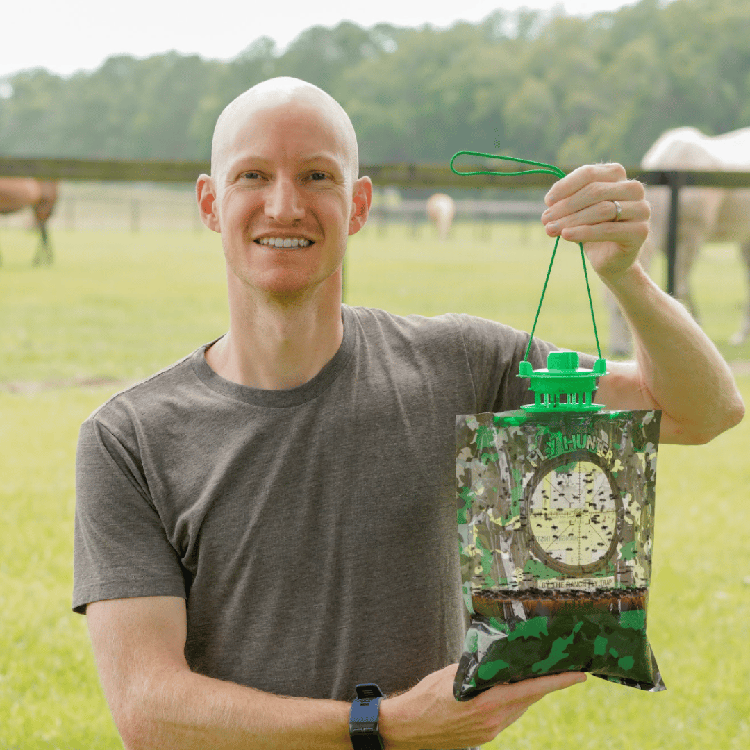 The Fly Hunter - Giant Hanging Bag Trap - Effortless Fly Control ...
