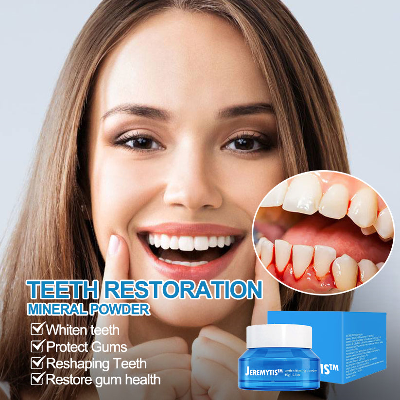 JEREMYTIS™ TeethRestoration Mineral Powder🦷(ADA recommended) (🔥Flash Sale - Don’t Miss Out)