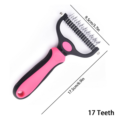 🐾 Professional Deshedding Tool for Dogs & Cats – Gentle, Efficient & Fur-Free Home ✨💖