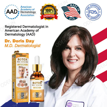 🎁Flash Sale - ODEIUN™ BOTOX Bee Venom Anti-Aging Serum - Suitable for all skin types🐝💎