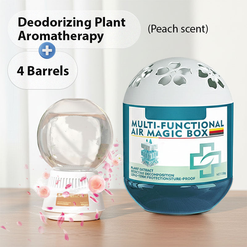 4 Barrels + 🌷Deodorizing Plant Aromatherapy(Peach scent)