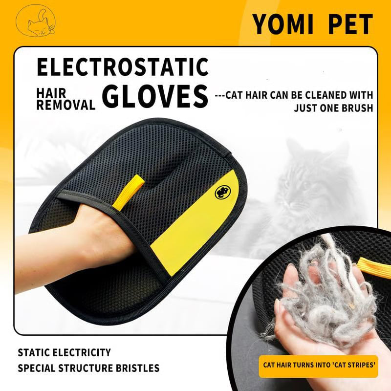 ✨Last Day 50% OFF - Pet hair remover Electrostatic gloves