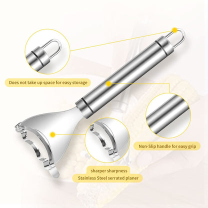 Stainless Steel Corn Peeler Tool