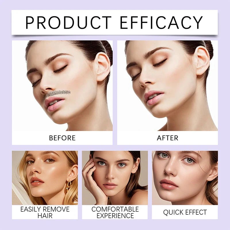 ODEIUN® Gentle and Painless Facial Hair Removal Cream