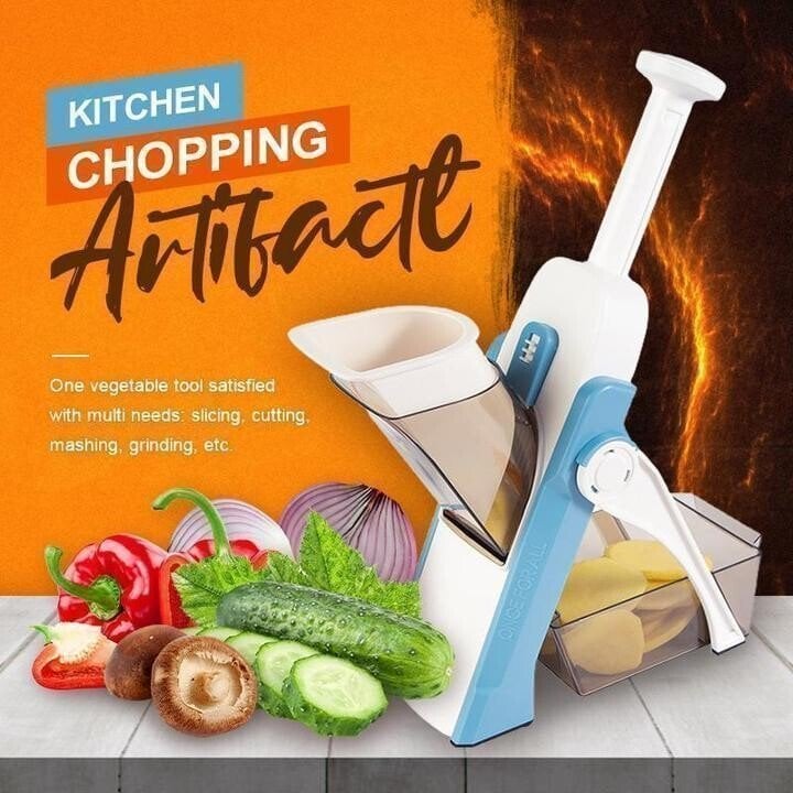 🔥LAST Day 70% OFF Sale Kitchen Chopping Artifact Vegetable Cutter Mandoline Slicer