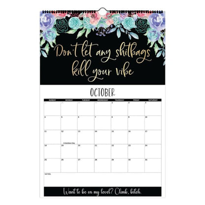 Here We F*cking Go Again: 2026 Swear Calendar for Tired-Ass Women