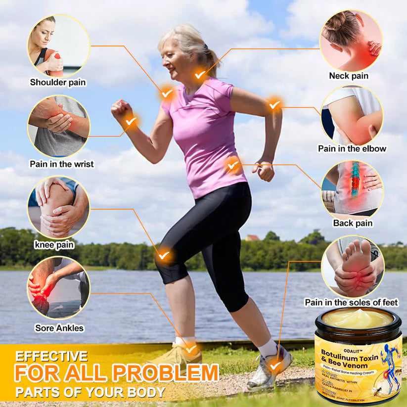 🎁Flash Sale - ODALIT™ Botulinum Toxin & Bee Venom Pain-Relief Bone Healing Cream