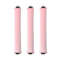 3 PCS Heatless Hair Curler Soft Curling Rod with Hook No Heat Flexi Rods for All Hair Styles Overnight Sleep In Hair Rollers Set Hair DIY Curling Tool