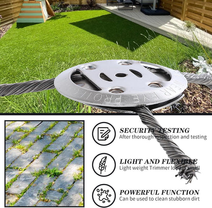 ⚡Flash Sale💥6 inch Steel Wire Brush Cutter Trimmer Head