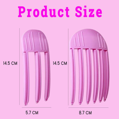 3/6 Teeth High Skull Artifact No Trace Hair Clip