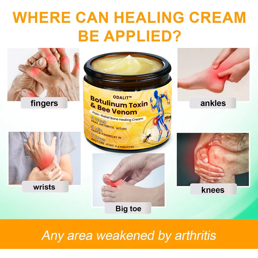 🎁Flash Sale - ODALIT™ Botulinum Toxin & Bee Venom Pain-Relief Bone Healing Cream