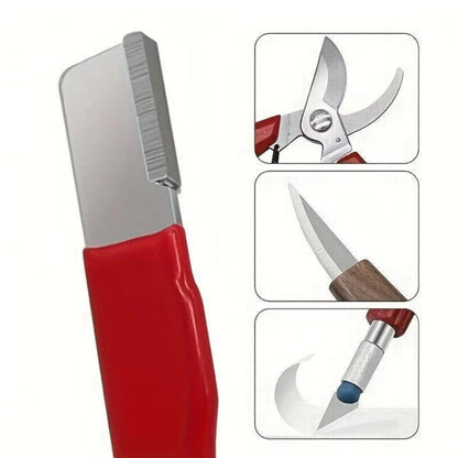Professional Kitchen Knife Sharpener,Precision Edge Knife Sharpening Tool,Knife Sharpening Stone For Blade,Colors are random.