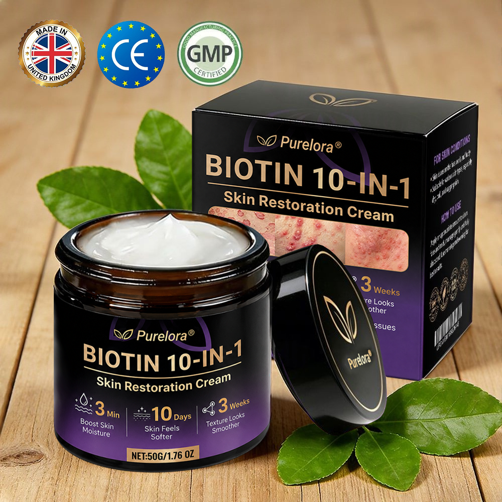 Made and Shipped from the US ODALIT® Biotin 10-in-1 Skin Repair Cream — Last Day of Sale: 75% Off