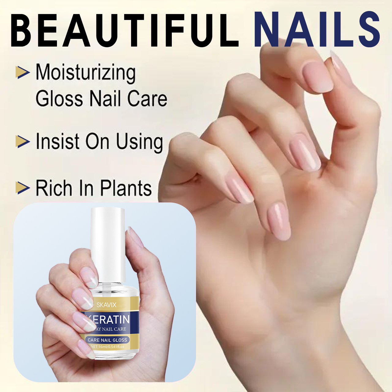 2026 Nail Recovery: Visibly Stronger Nails in 3 Days | Advanced Keratin & Aloe Care