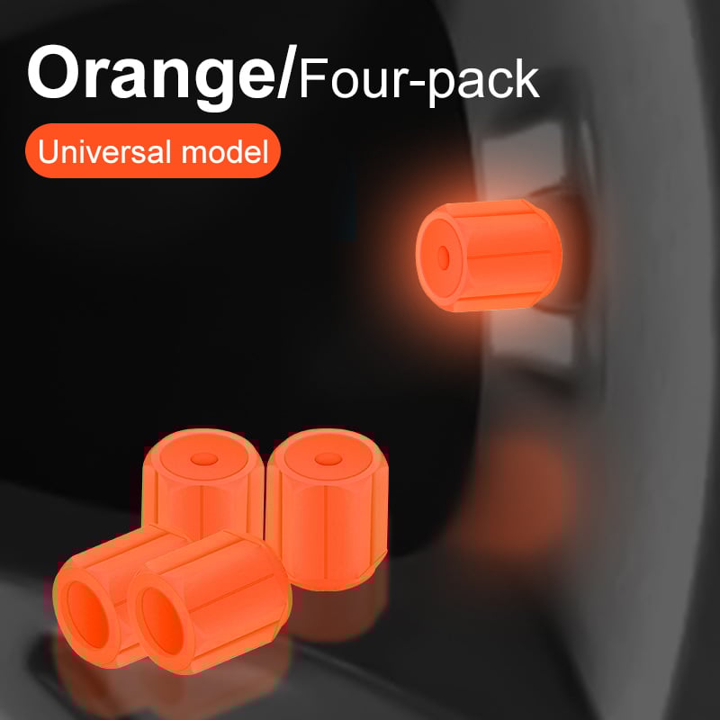 🚗Glow-in-the-Dark Tire Caps 💡