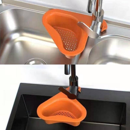 🎁2025 Hot Sale🎁  Kitchen Sink Drain Basket Swan Drain Rack