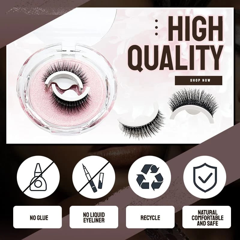 🔥Last Day 70% OFF🔥Reusable Self Adhesive Eyelashes