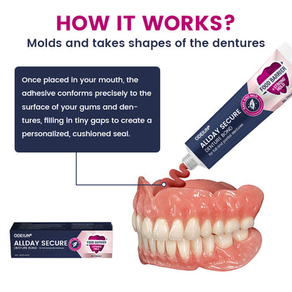 ODEIUN® AllDay Secure Denture Bond