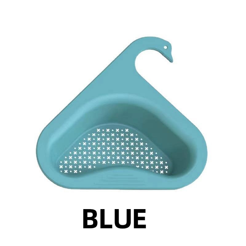 🎁2025 Hot Sale🎁  Kitchen Sink Drain Basket Swan Drain Rack