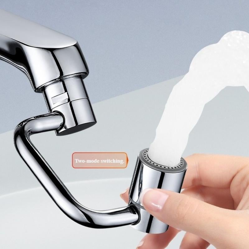 🚰 Upgrade Your Washing Routine✨ TTZZ 1440° Rotatable Faucet Aerator Extension - For Effortless, All-Angle Control!