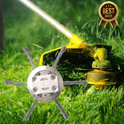 ⚡Flash Sale💥6 inch Steel Wire Brush Cutter Trimmer Head