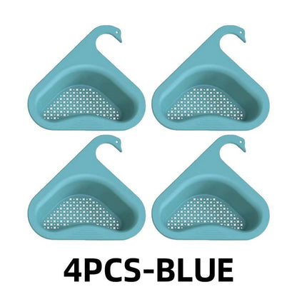 🎁2025 Hot Sale🎁  Kitchen Sink Drain Basket Swan Drain Rack